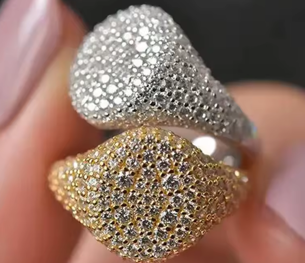 GemoraLuxy Eternity Iced Ring