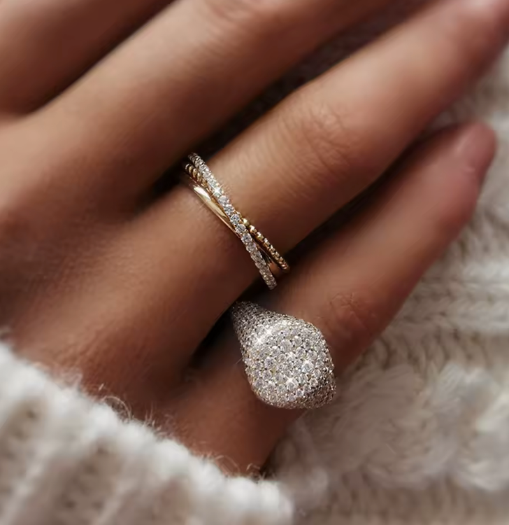GemoraLuxy Eternity Iced Ring